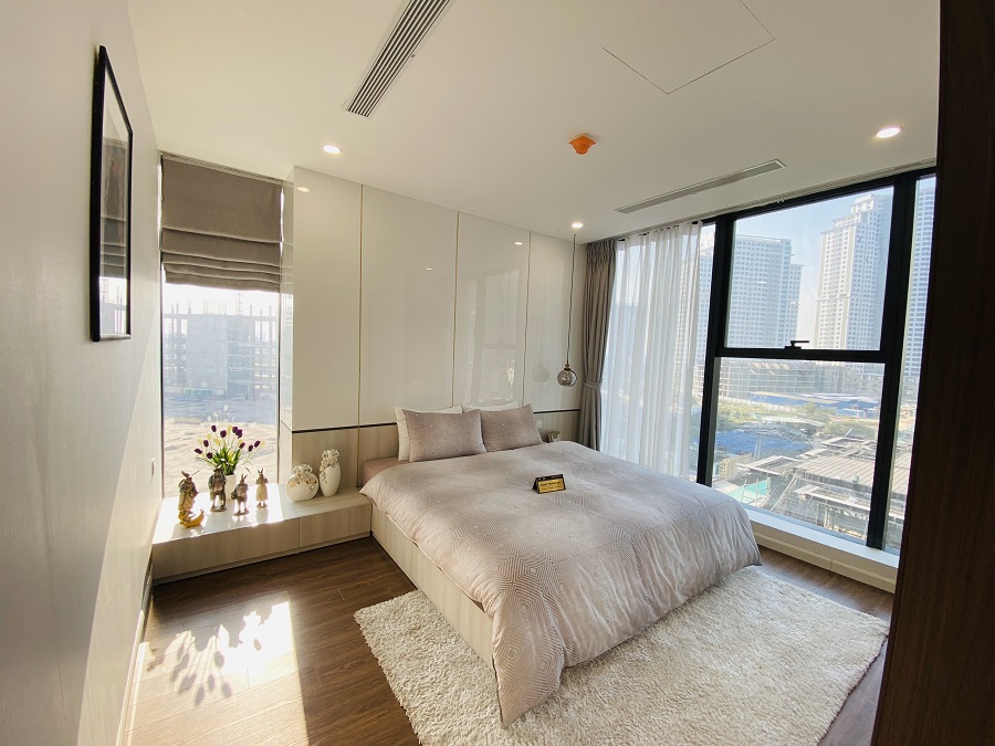 The spectacular views in Sunshine City apartments