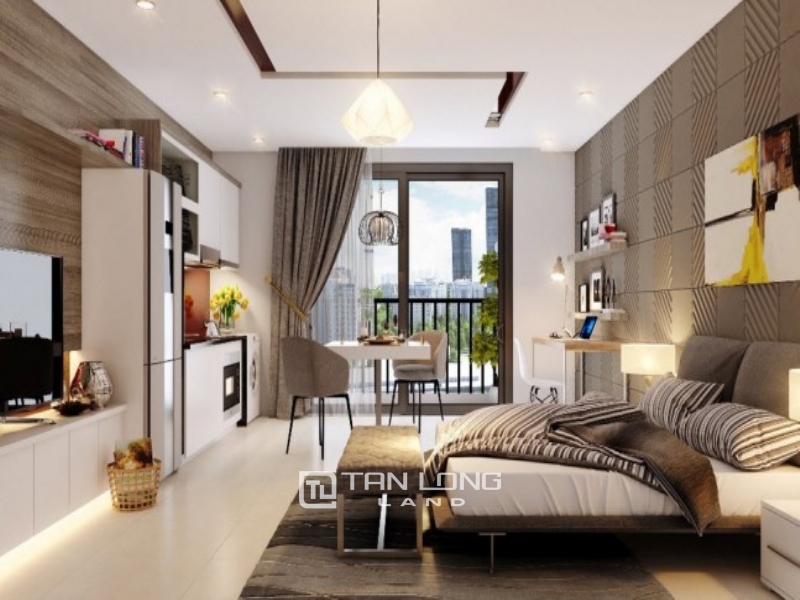 01 bedroom apartment  for rent in Vinhomes Gallery. 50sqr 1