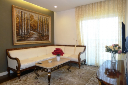 2 bedroom apartment Lancaster Tower for rent, Ba Dinh District