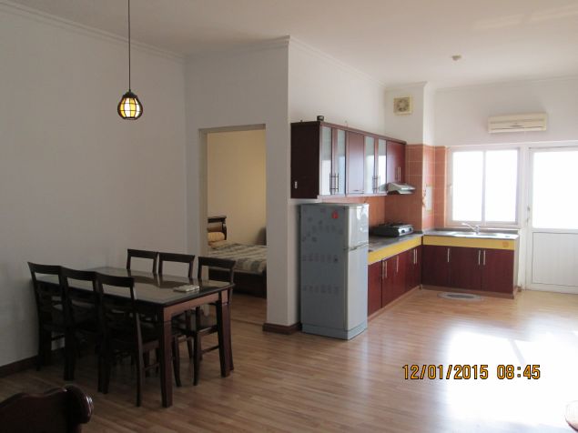2 bedroom flat for lease in Vimeco, Nam Tu Liem district, basically furnished