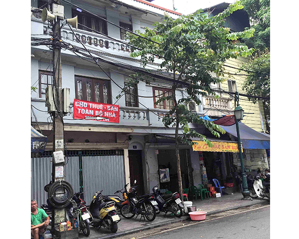 3-storey house for rent in O Quan Chuong, Hoan Kiem dist, Hanoi