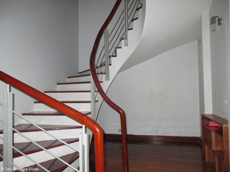 A semi furnished 5 bedroom house to rent on Pham Hung street, My Dinh 2, Nam Tu Liem district 9