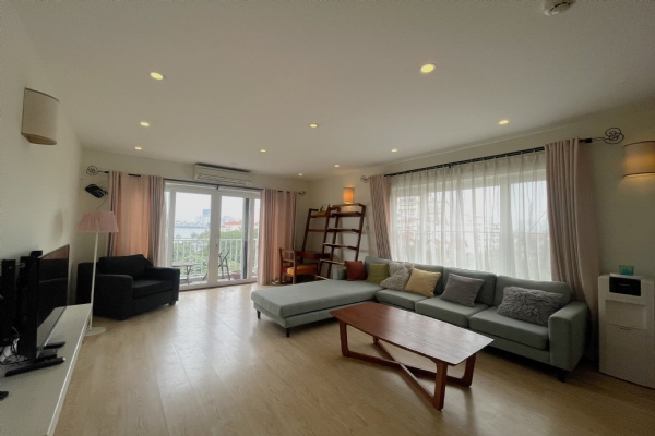 Spacious apartment for rent in To Ngoc Van Tay Ho
