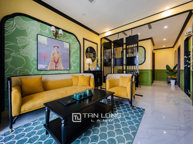 Amazing Indochine-style apartment for rent at D El Dorado project 1