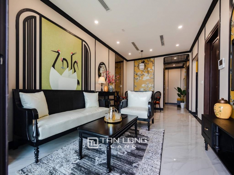 Amazing Indochine-style apartment for rent at D El Dorado project 4