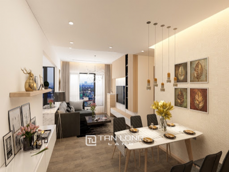 Apartment for rent in B6 Giang Vo - The Golden Armor 110m2, 3BRs, basic price 16 million VND / month 1