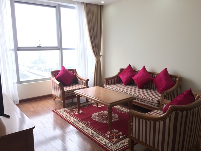 Attractive 3 bedroom apartment in Tower A Thang Long Number One for lease