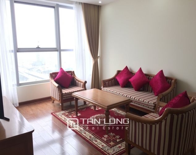 Attractive 3 bedroom apartment in Tower A Thang Long Number One for lease 1