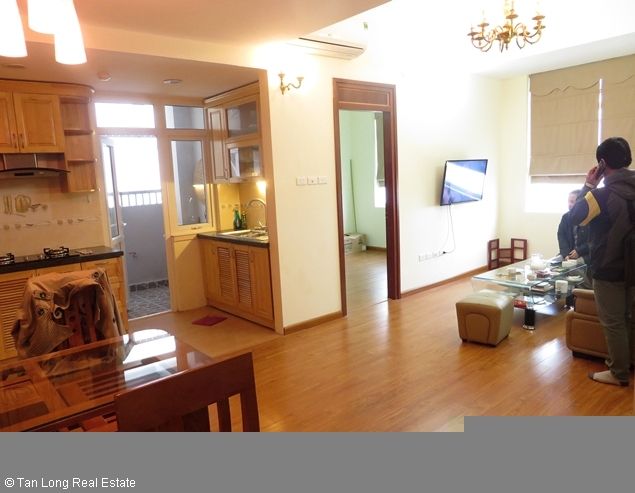 Beautiful apartment for rent in Nam Cuong urban area, Hoang Quoc Viet street, Bac Tu Liem district, Hanoi City. 1