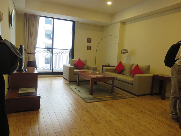 Beautiful serviced apartment for rent in Pacific Place, Ly Thuong Kiet, Hoan Kiem district
