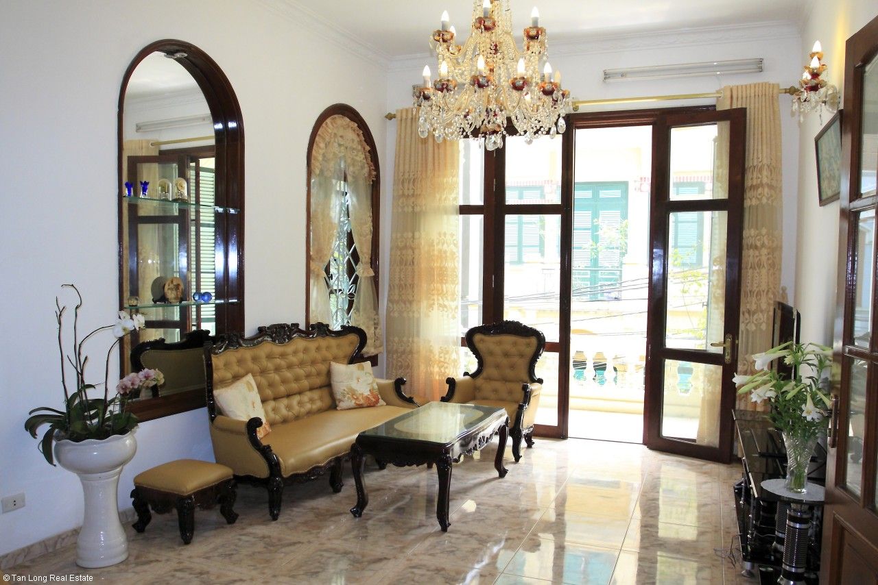 Beautiful villa for rent in Vong Thi Street, Tay Ho district, Hanoi 2