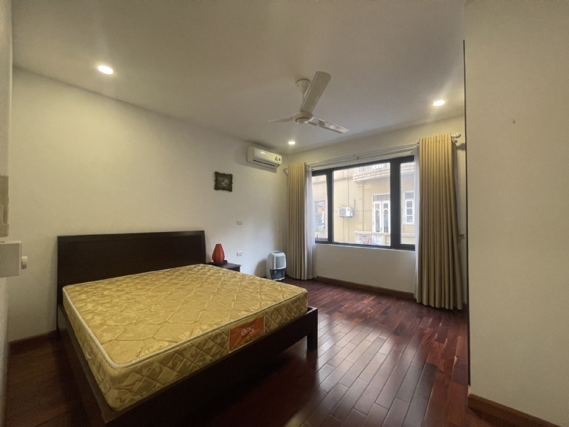 Big balcony serviced apartment for rent in To Ngoc Van St Tay Ho 23