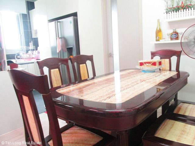 Bright and airy fully furnished 02 bedrooms apartment on a high – floor at Hyundai Hillstate Hanoi. 10