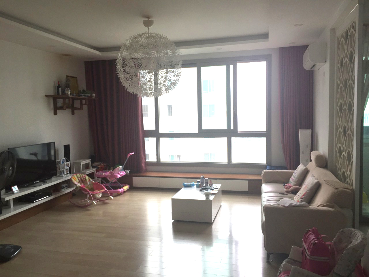 Charming 3 bedroom apartment for rent in Hyundai Hillstate, Ha Dong dist, Hanoi