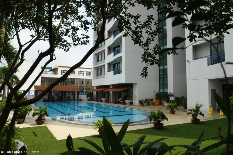 Charming fully furnished 1 bedroom serviced apartment for rent in Rose Garden, Ngoc Khanh str, Ba Dinh dist, Ha Noi 1