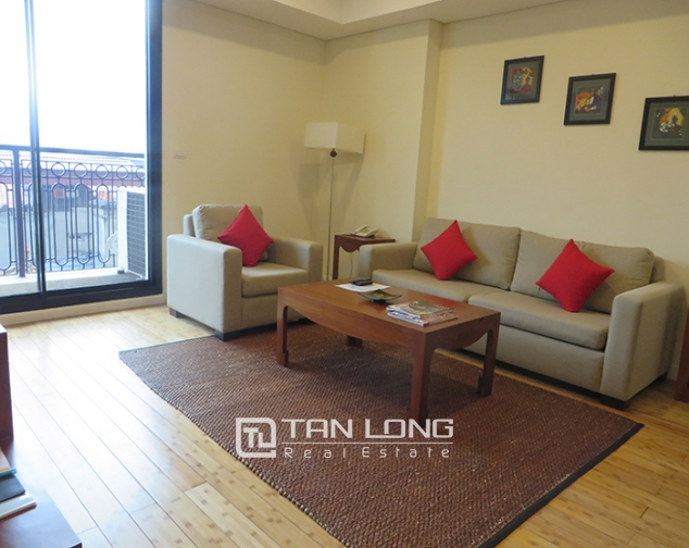 Charming serviced apartment with nice view for rent in Pacific, Ly Thuong Kiet, Hoan Kiem district 4