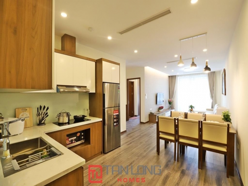 Charming well 02 bedroom apartment for rent in Tay Ho street 1