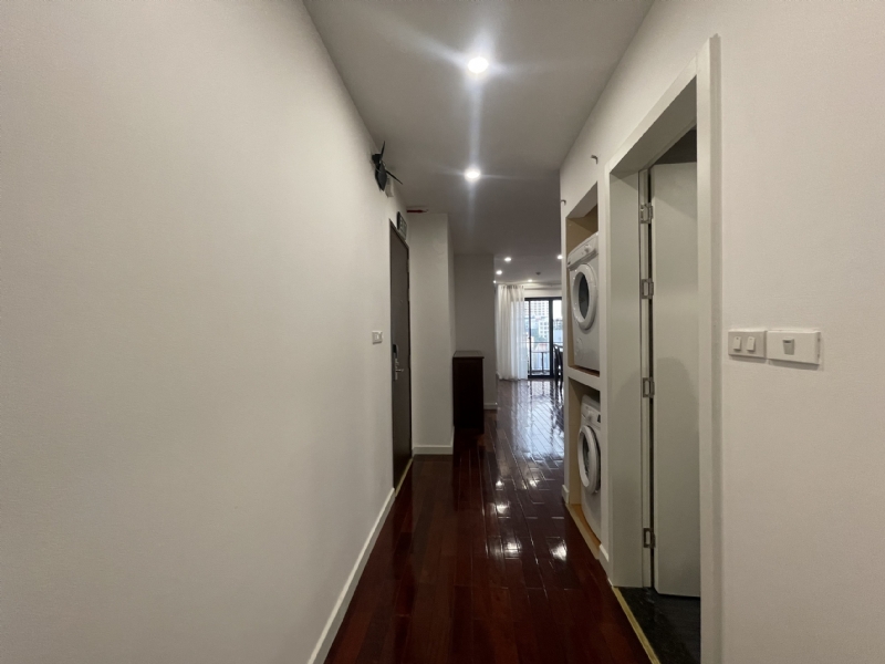 Colorful serviced apartment for rent on To Ngoc Van St Tay Ho 10