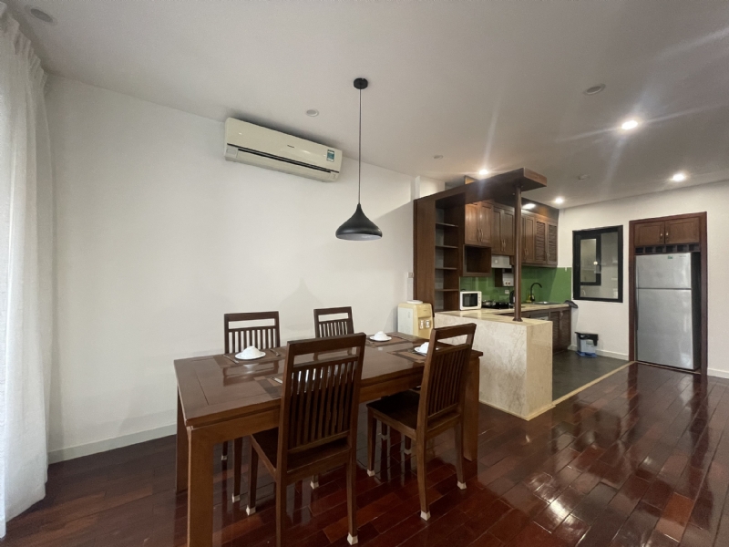 Colorful serviced apartment for rent on To Ngoc Van St Tay Ho 20