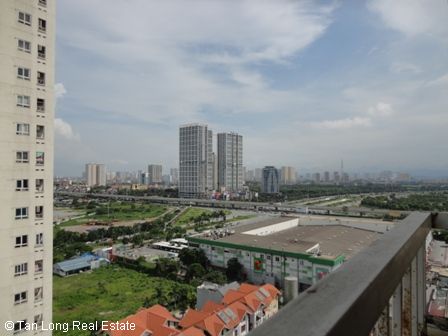 Corner apartment for rent at CT2 Vimeco, Cau Giay district, Hanoi 10