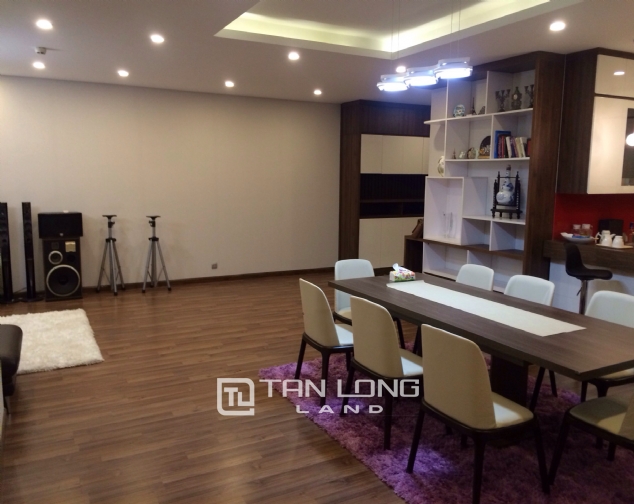 Cozy 4-bedroom apartment for lease in N03-T2, Diplomatic Corp, Bac Tu Liem Distr 5