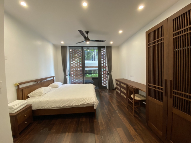 Cozy serviced apartment with a swimming pool for rent on Dang Thai Mai St Tay Ho 16