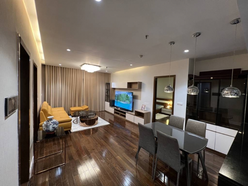 Elegant 3BDs apartment in Lancaster Hanoi to rent 1
