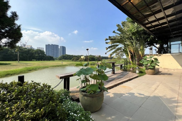 Excellent - view villa to rent in Q block, Ciputra Hanoi