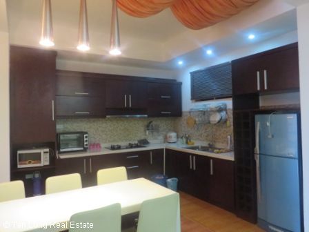 Fully equipped 3 bedroom apartment for rent in Kinh Do building, Lo Duc str, Hai Ba Trung dist 9