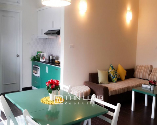 Fully furnished 1 bedroom apartment for rent in 18 Pham Hung, Nam Tu Liem, Hanoi 1