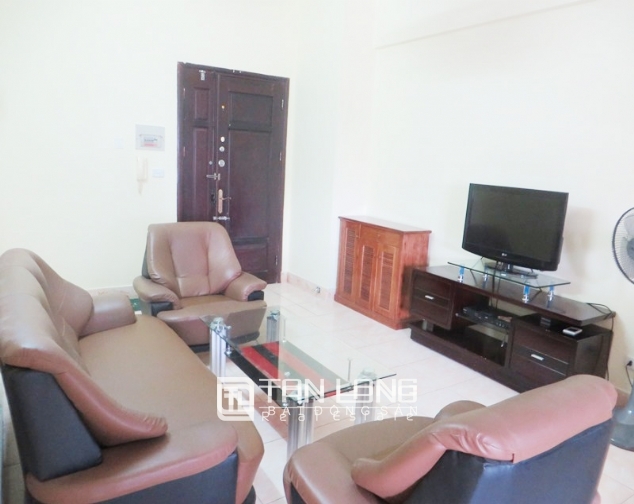 Fully furnished 2 bedroom apartment for rent in 671 Hoang Hoa Tham building, Ba Dinh dist 1