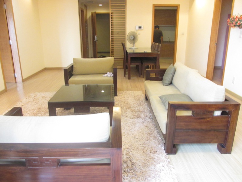 Fully furnished 3 bedroom apartment for rent in Sky City, Lang Ha str, HN