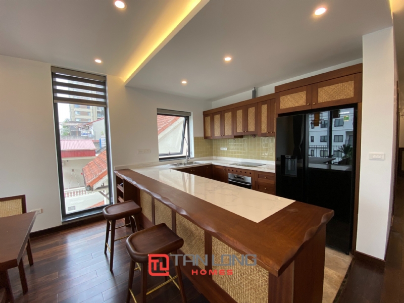 Garden house with 4 bedrooms for rent on To Ngoc Van, Tay Ho district 3