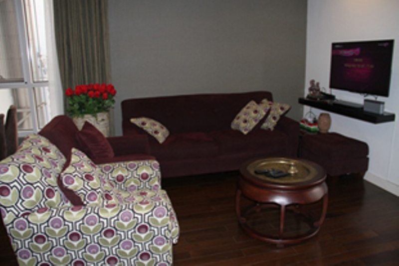 Good view 2 bedroom apartment in Lacaster Hanoi to rent