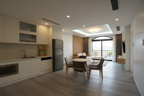 Gorgeously cozy, newly built with stunning-design Service Apartment in To Ngoc Van for rent 