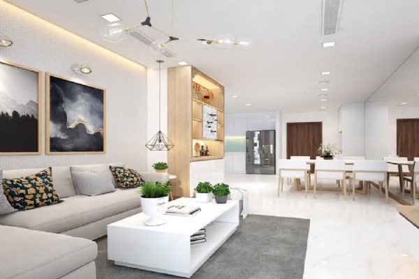 Government owner for rent Gamuda apartment (75m2, 2BRs full furniture), 7.5 million VND / month