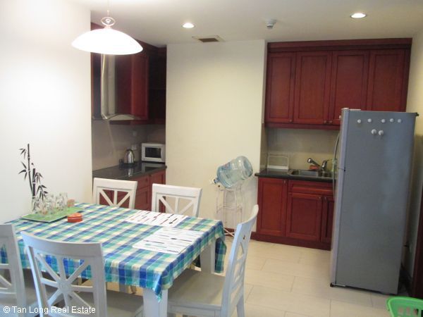 High floor apartment with 1 bedroom, balcony and full of furniture for lease in Vincom Ba Trieu, Hai Ba Trung district, Hanoi. 3