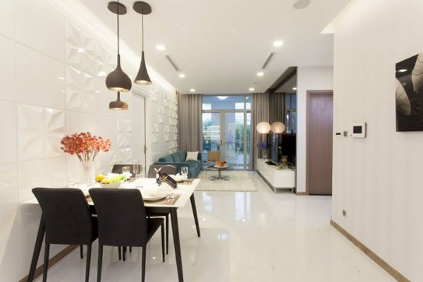 Linh Dam apartment for rent 65sqm basic furniture, price 5 million / month