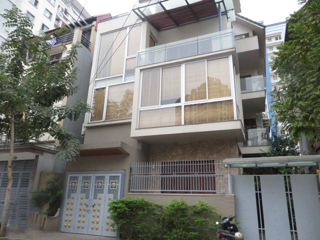 Luxury fully furnished 5 bedroom villa to rent on Tran Binh street, My Dinh, Nam Tu Liem district, Hanoi
