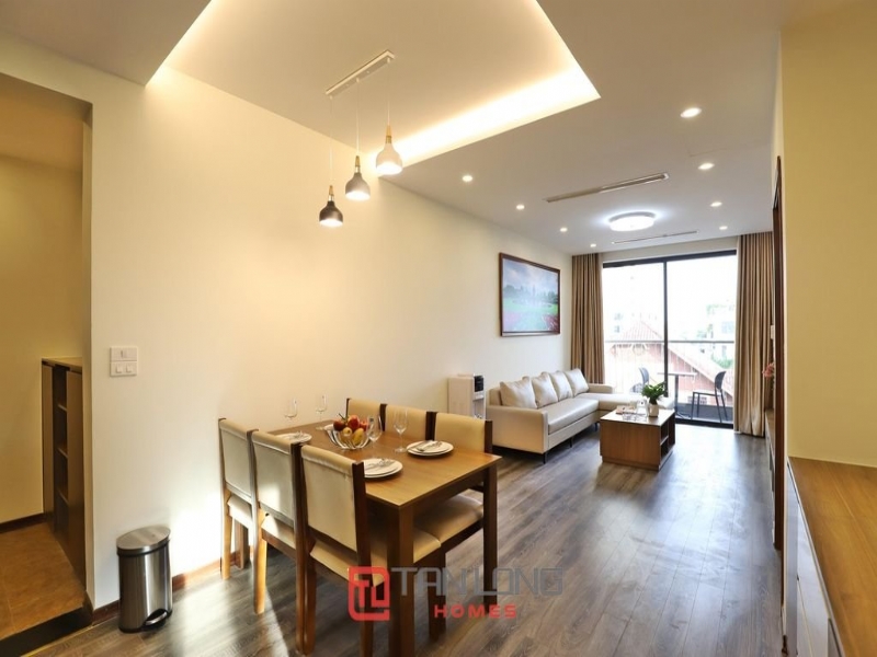 Marvelous city view 2 bedroom apartment in Tay Ho for lease. 1