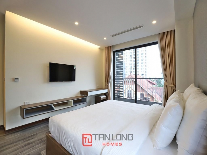 Marvelous city view 2 bedroom apartment in Tay Ho for lease. 1