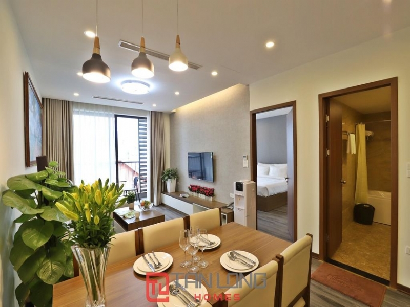 Modern 01 bedroom apartment for rent in Tay Ho street 3