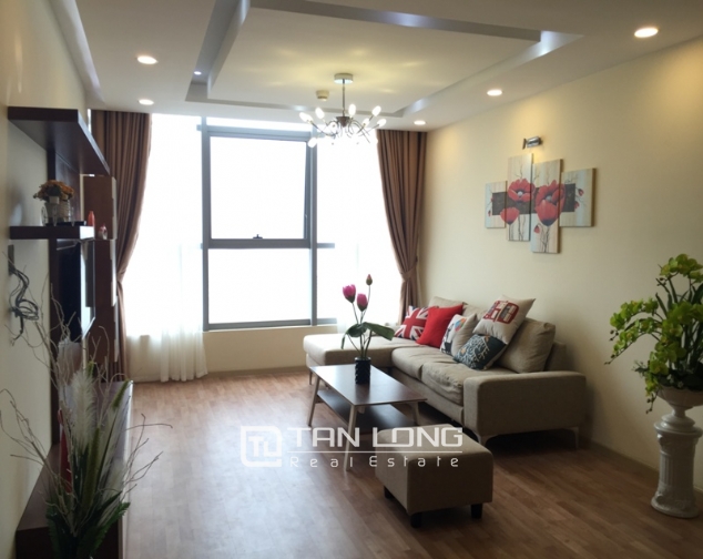 Modern 3 bedroom apartment with full furniture for rent in Tower A Thang Long Number One 1