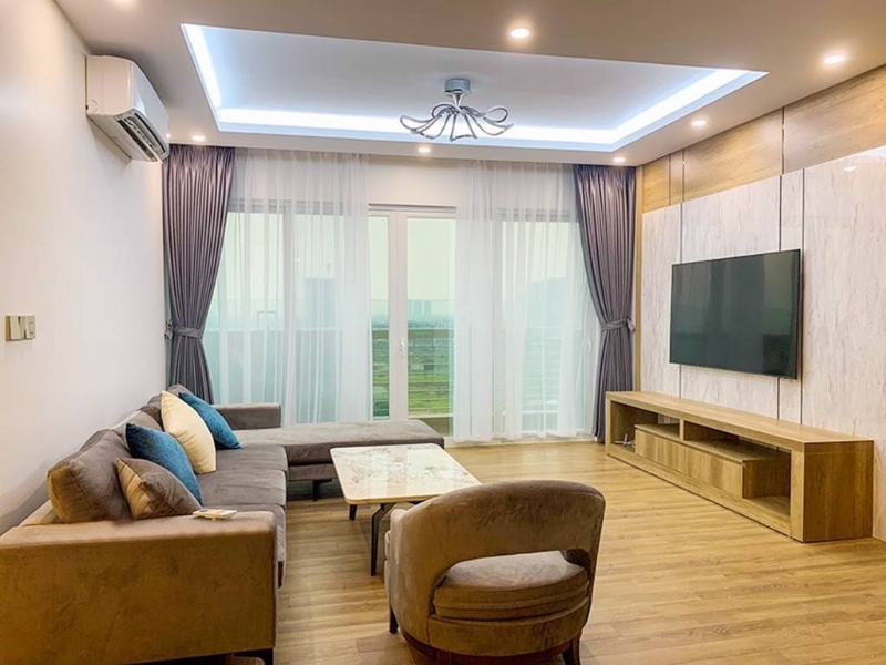 Modern 3BDs apartment for rent in Ciputra Hanoi 1