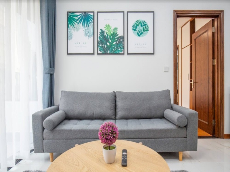 Modern serviced apartment for rent on To Ngoc Van St Tay Ho 7