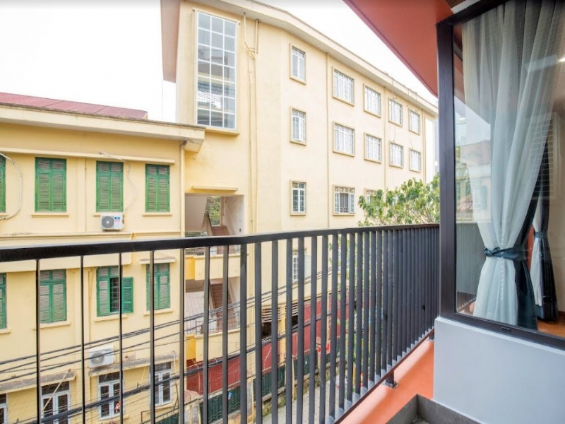 Modern serviced apartment for rent on To Ngoc Van St Tay Ho 9