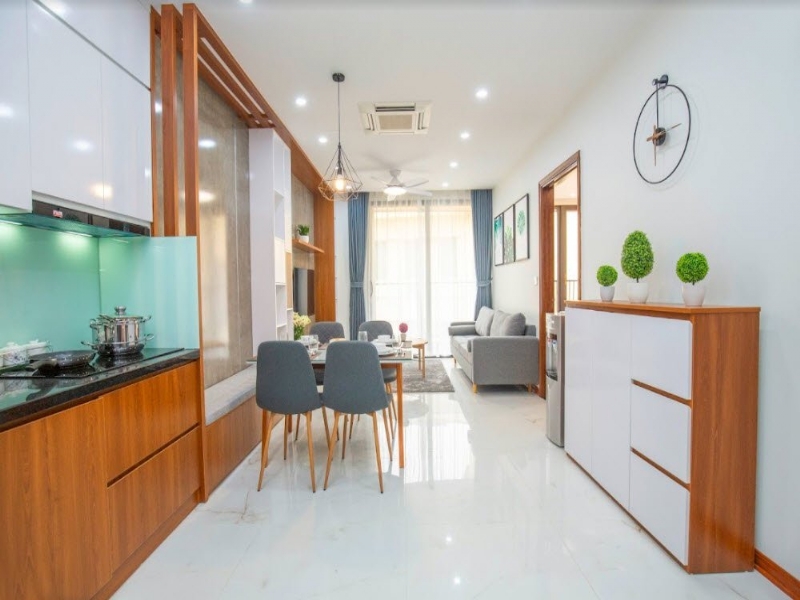 Modern serviced apartment for rent on To Ngoc Van St Tay Ho 20