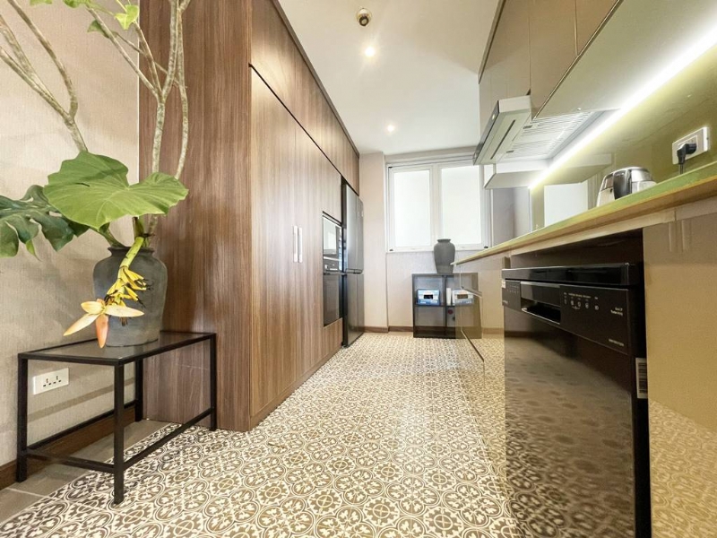 Newly constructed 2-bedroom apartment in Ciputra with a distinctive Indochine-style 16