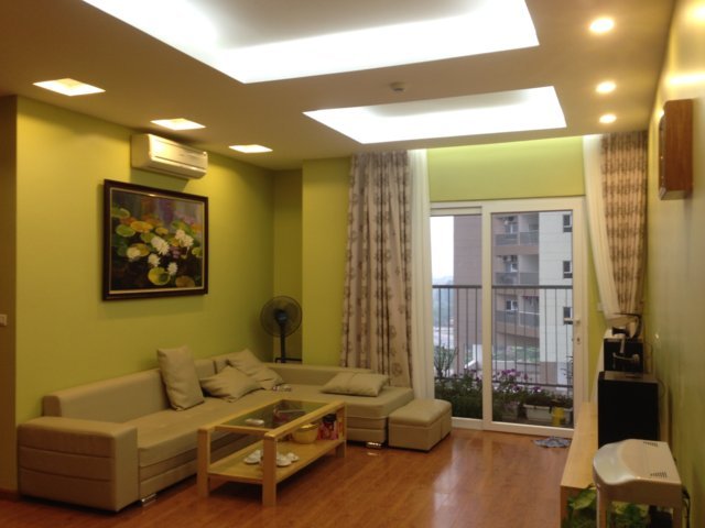 Nice 3 bedroom apartment in Tower A Golden Palace for rent, modern furniture