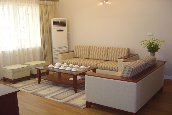 Nice apartment for rent in Thanh Cong tower, 57 Lang Ha street. 
